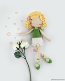 Flower Fairy Crochet Doll Pattern- Lily