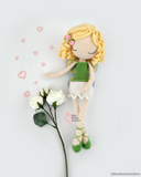 Flower Fairy Crochet Doll Pattern- Lily