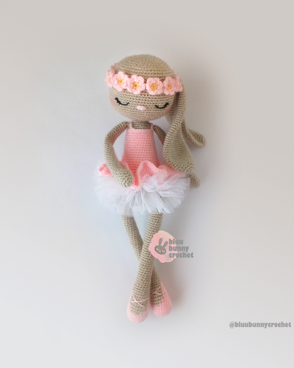 Crochet Ballerina Bunny Pattern - Bonnie