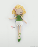 Flower Fairy Crochet Doll Pattern- Lily