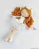 Flower Fairy Crochet Doll Pattern - ENGLISH