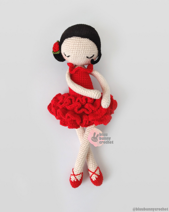 Crochet Ballerina Doll Pattern- Carmen – Bluu Bunny Crochet