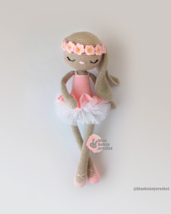 Crochet Ballerina Bunny Pattern - Bonnie