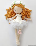 Flower Fairy Crochet Doll Pattern - ENGLISH