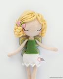 Flower Fairy Crochet Doll Pattern- Lily